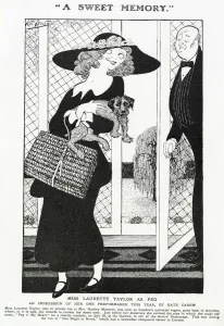 1920 Prints: Laurette Taylor as Peg o My Heart by Kate Carew