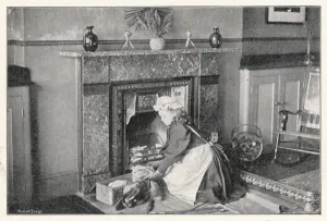 Laying Prints: Laying a Fire 1893