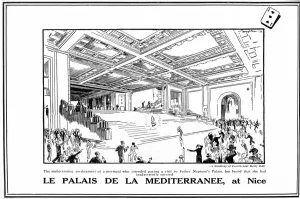 Mermaid Prints: Le Palais de la Mediterranee at Nice