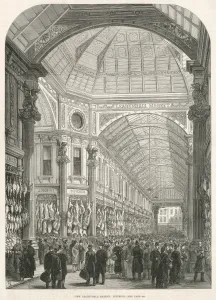 Shops Prints: Leadenhall Market, London