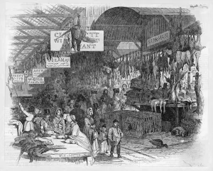 Leadenhall Prints: Leadenhall Market, Xmas