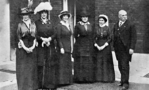 Portugal Prints: Leaders of the British Red Cross Society at Devonshire House