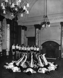 Floor Prints: League of Health & Beauty class at Ministry of Health