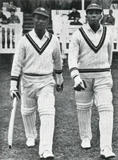 West Prints: Learie Constantine and George Headley - test cricket 1939