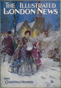Snowing Prints: Leaving Church
