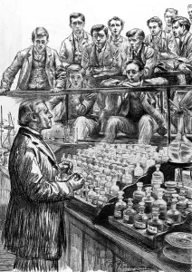 2004 Prints: A lecture in Chemistry