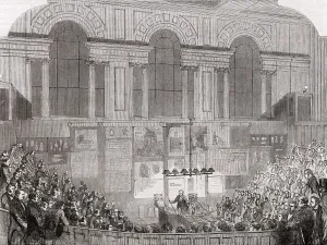 Museum Prints: Lecture at the Museum of Practical Geology, London, 1852