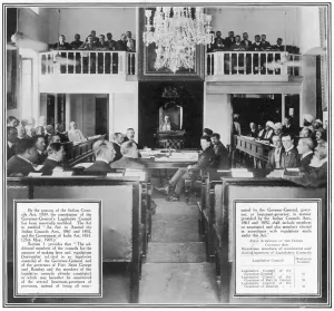 Indian Prints: The Legislative Council of India, c. 1910