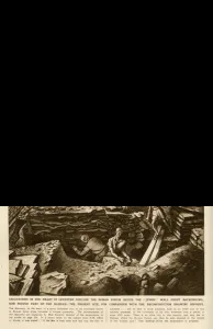 Discovery Prints: Leicesters Roman remains excavated, 1936