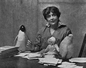 Fund Prints: Lena Ashwell in a Three Arts overall, WW1