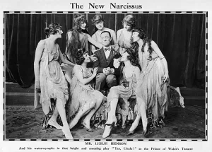 Actors Prints: Leslie Henson in Yes, Uncle! during WW1
