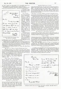 Wood Prints: Letter from Charley Wood 1900