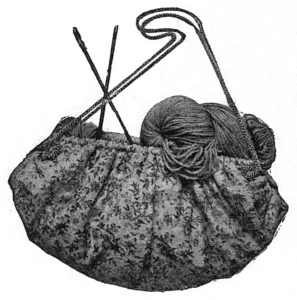 Bags Prints: Liberty knitting bag, WW1
