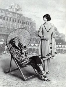 Beach Prints: Lido fashions for sunning and swimming