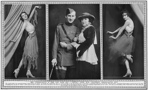 Vernon Prints: Lieutenant and Mrs Vernon Castle, dancers