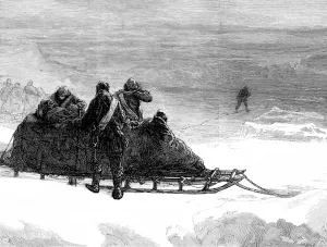 Trip Prints: Lieutenant Parr sets out to find help for the Northern Sledg