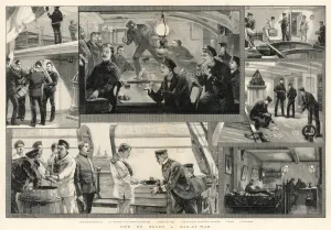 Colours Prints: Life on board a man-of-war
