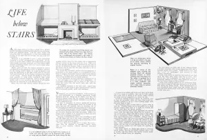 1940 Prints: Life below stairs, 1940