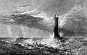 Surrounding Prints: The Lighthouse; Rudyerds Eddystone Lighthouse