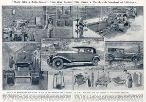 G H Davis Illustrations Prints: Made like a Rolls Royce by G. H. Davis
