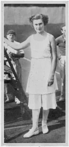 Championships Prints: Lili de Alvarez and her divided skirt