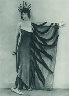 Elspeth Prints: Lillah McCarthy in Elspeth Phelps -Nymphs of Forest tableau