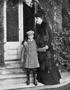 Warren Prints: Lily Duchess of Marlborough with her son