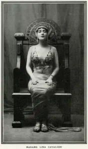 Italian Prints: Lina Cavalieri