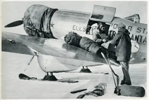 Rescued Prints: Lincoln Ellsworth and pilots trans-Antarctica flight