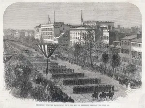 Carried Prints: Lincoln Funeral Process