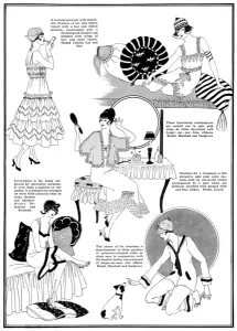 Boudoir Prints: Lingerie & nightwear, 1915