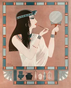 Ancient Prints: Lip stick in Tutankhamens day