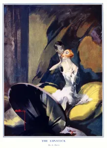 Flappers Prints: The Lipstick by A. Davis