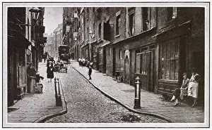 Street Prints: Little Italy in London - Eyre Street in Clerkenwell in the 1920s
