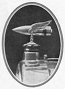 Symbol Prints: Lloyd Georges car mascot in shape of a shell, WW1
