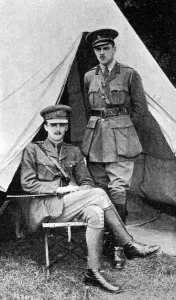 Welsh Prints: Lloyd Georges sons as soldiers, WW1