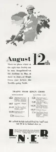 Season Prints: LNER Advertisement - August 12th