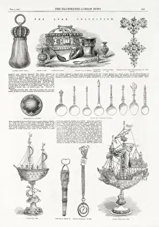 Pearls Prints: The Loan Collection Exhibition - South Kensington: (left to right from top