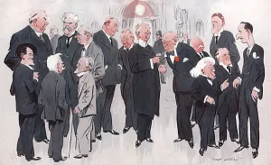 Personalities Prints: In the Lobby of the House of Commons
