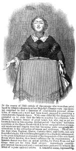 1861 Prints: Lola Lecturing