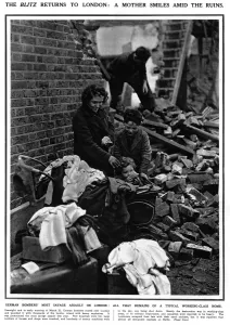 Pram Prints: London Blitz 1941
