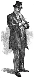 1890 Prints: London Coal Exchange Trader, 1890