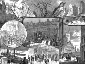 1881 Prints: London Corners, 1881