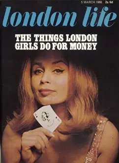 Cards Prints: London Life front cover, March 1966 - The Things London Girl