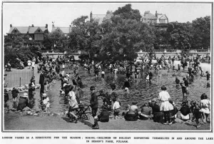 Lake Prints: London parks as substitutes for the seaside: Bishops Park