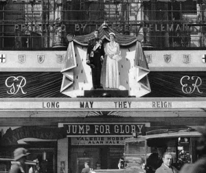 Pavilion Prints: London Pavilion decorated for the Coronation