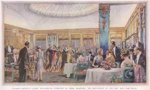 Restaurant Prints: London Societys Latest Playground