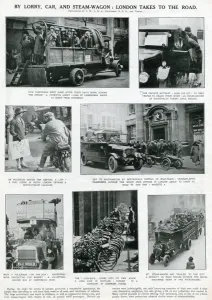 Transporting Prints: London takes to the roads, General Strike 1926