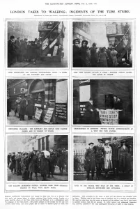 Elephant Prints: London tube strike, 1919