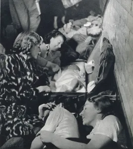Bomb Prints: Londoners sleeping in the Underground during the Blitz